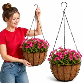 kosz-wiszacy-z-doniczkami-czarny-stal-40x63-cm