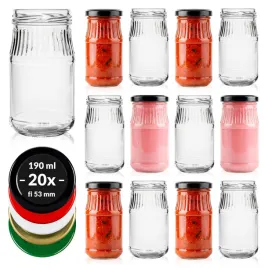20x-sloik-na-dzem-miod-chrzan-przecier-190-ml-male-sloiczki-na-powidla-miod