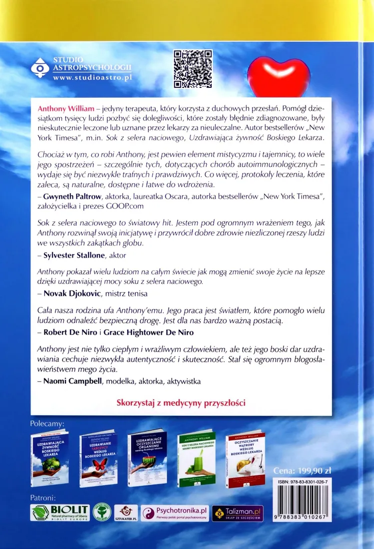 boski-lekarz-anthony-william-wydawnictwo-studio-astropsychologii