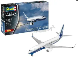 model-do-sklejania-revell-samolot-boeing-737-800-farby-klej