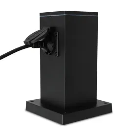 elektryczny-slupek-ogrodowy-1x-gniazdo-230v-hermetyczne-ip44-czarny