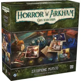 gra-planszowa-horror-w-arkham-gra-karciana-zatopione-miasto-rozszerzenie-badaczy-galakta