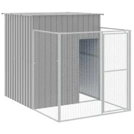 buda-dla-psa-z-wybiegiem-165x251x181cm-jasnoszara