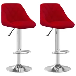 stolek-barowy-aksamitny-46x44x-82-103-cm-winna-czerwien