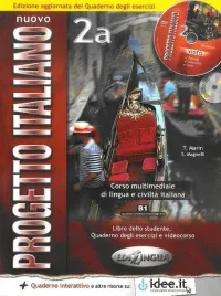 nuovo-progetto-italiano-2a-podrecznik-cwiczenia-plyta-dvd-plyta-cd-sandro-magnelli-telis-marin