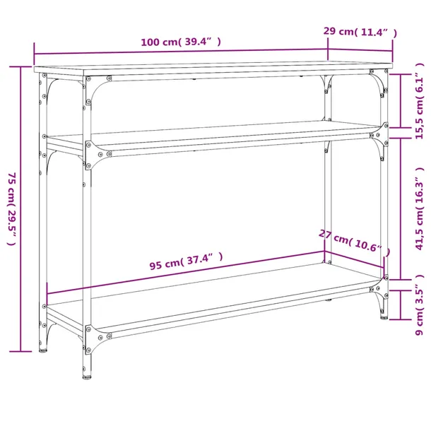 stolik-konsolowy-dab-100x29x75-cm-stan-nowy-ksztalt-blatu-prostokatny