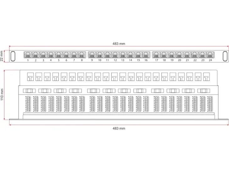patch-panel-optimum-utp-kat-6-24-porty-lsa-0-5u-stan-nowy