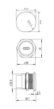 gniazdo-usb-typ-c-roxtone-rauc24-c-marka-roxtone