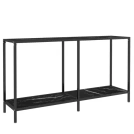 stolik-konsolowy-hartowane-szklo-czarny-140x35x75cm