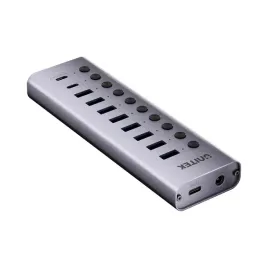 hub-usb-a-3-0-x8-usb-c-x2-z-wylacznikami-portow-5gbps-unitek-h1315b01-eu