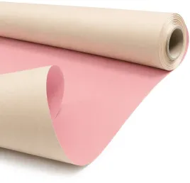 papier-kraft-duo-pastel-bezowy-rozowy-79-cm-x-40-m-papier-prezentowy