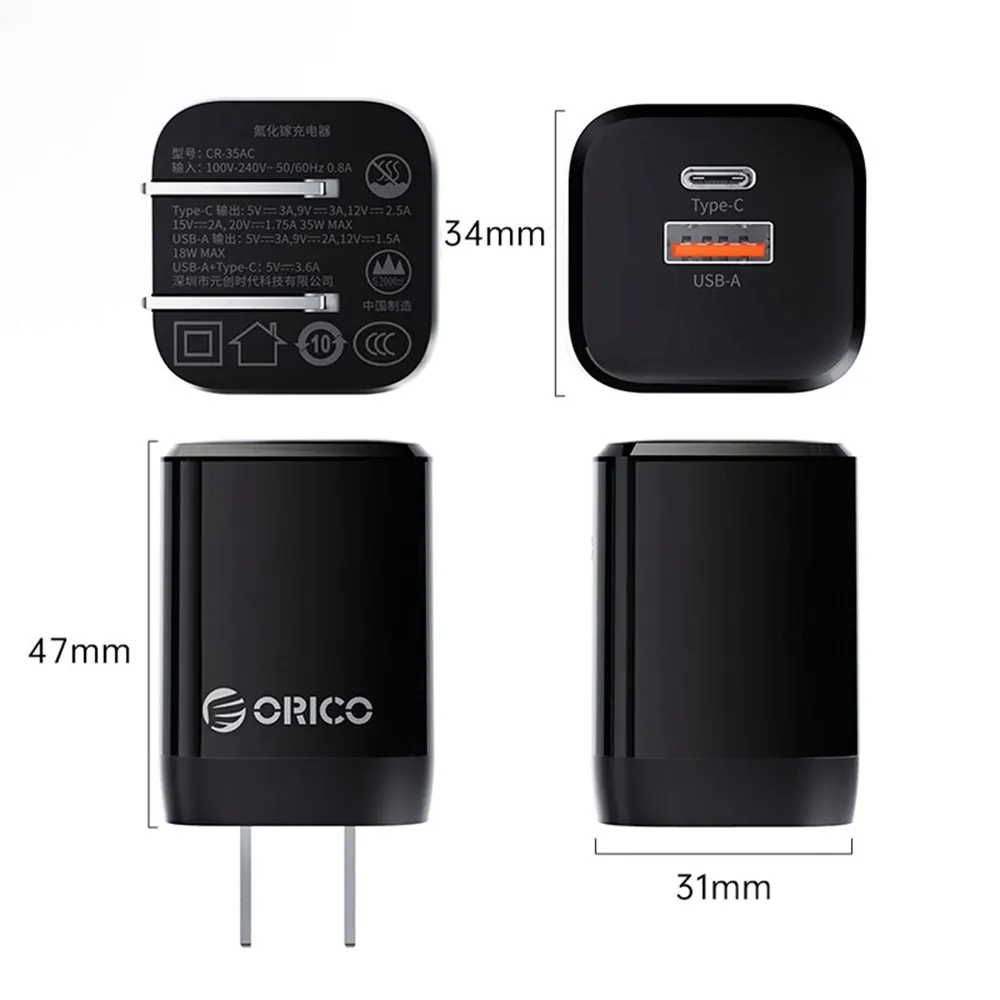 orico-ladowarka-gan-35w-usb-a-usb-c-marka-orico