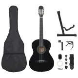 gitara-klasyczna-4-4-czarna-zestaw-11-elementow