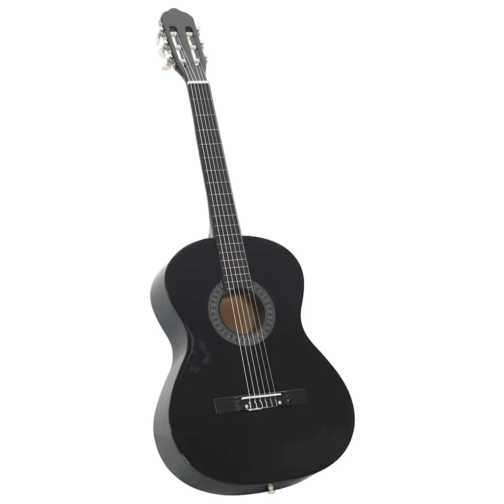 gitara-klasyczna-4-4-czarna-zestaw-11-elementow
