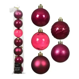 fuksja-bombki-choinkowe-mix-wzorow-plastikowe-ozdoby-choinkowe-6-cm-7-szt