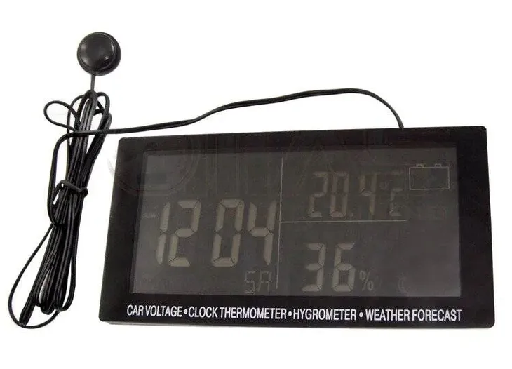 termometr-samochodowy-stacja-pogody-voltomierz-stan-nowy-marka-bez-marki