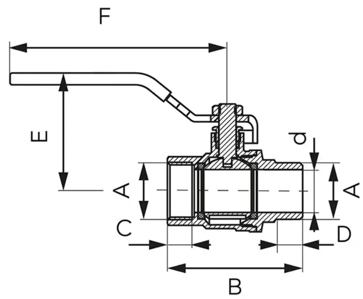 zawor-kulowy-ferro-1-2-kfp11-rodzaj-kulowy