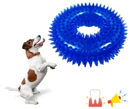 zabawka-dla-psa-gryzak-piszczacy-ring-szczeniak-12-cm