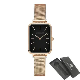 zegarek-damski-hannah-martin-elegancki-na-bransolecie-mesh-rose-gold-czarny