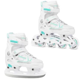 rolki-lyzwy-hokejowe-2w1-regulowane-raven-spirit-white-mint-33-36