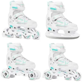 rolki-wrotki-lyzwy-hokejowe-4w1-regulowane-raven-spirit-white-mint-33-36