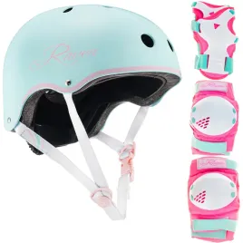zestaw-raven-kask-essto-mint-pink-m-ochraniacze-verba-mint-pink-m