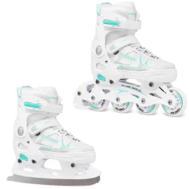 rolki-lyzwy-figurowe-2w1-regulowane-raven-spirit-white-mint-37-40
