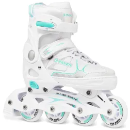rolki-regulowane-raven-spirit-white-mint-37-40