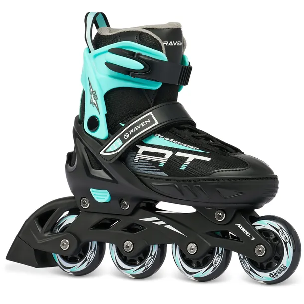 Rolki Regulowane RAVEN Profession Black/Mint 31-35