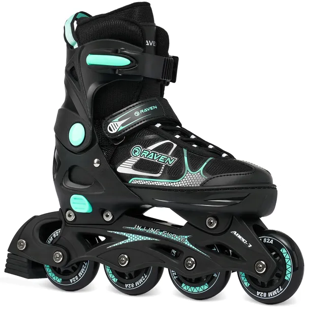 Rolki Regulowane RAVEN Spirit Black/Mint 40-43