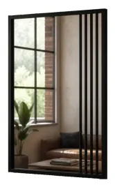 lustro-w-czarnej-aluminiowej-ramie-loft-80x60-lamele-bezkurzowe