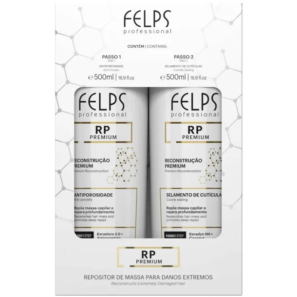 FELPS PROFESSIONAL REKONSTRUKTOR RP ZESTAW 2 X 500ml REGENERACJA RP PREMIUM