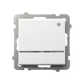 bialy-wlacznik-krzyzowy-z-podswietleniem-pomaranczowym-lp-4rs-m-sonata-ospe
