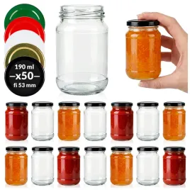 50x-maly-sloik-na-dzem-miod-konfiture-domowe-soki-190-ml-gratis-ebook