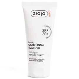 ziaja-med-krem-do-twarzy-spf50-ochrona-uva-uvb-matujacy-skora-tlusta-50-ml