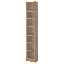 ikea-billy-oxberg-regal-z-drzwiami-nadstawka-imit-debu-40x30x237-cm