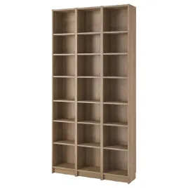 ikea-billy-kombinacja-regalowa-z-nadstawkami-imit-debu-120x28x237-cm