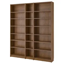ikea-billy-kombinacja-regalowa-z-nadstawkami-brazowy-orzech-200x28x237-cm