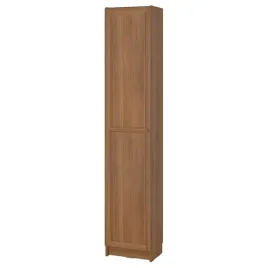 ikea-billy-oxberg-regal-z-drzwiami-brazowy-orzech-40x30x202-cm