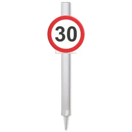 fontanna-tortowa-30-urodziny-traffic-birthday-18-cm