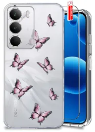 etui-do-realme-c71-wzory-wiosenne-wiosna-kwiaty-clear-case-szklo