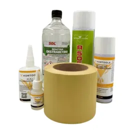zestaw-klej-tasma-kortools-tasma-zolta-10cm-x-50m-klej-100g