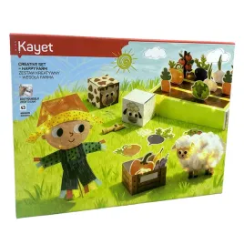 kayet-zestaw-kreatywny-wesola-farma-zrob-to-sam-43-elementy