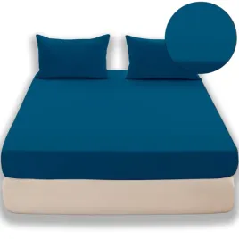 przescieradlo-160x200cm-z-gumka-cotton-world-jersey-turkus-miekkie-gk07
