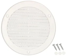 kratka-wentylacyjna-biala-oslona-oslonka-okragla-z-siatka-125mm-przykrecana