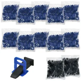 system-poziomowania-plytek-duzy-zestaw-klipsy-15-mm-1000szt-kliny-200szt