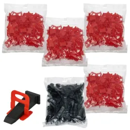system-poziomowania-plytek-duzy-zestaw-klipsy-2-mm-400-szt-kliny-100-szt