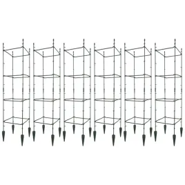 6x-drabinka-podpora-kwadratowa-do-roslin-pnacych-modulowa-zielona-29x29-cm
