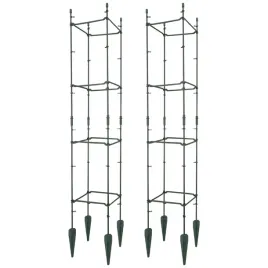 2x-drabinka-podpora-kwadratowa-do-roslin-pnacych-modulowa-zielona-21x21-cm