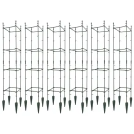 6x-drabinka-podpora-kwadratowa-do-roslin-pnacych-modulowa-zielona-21x21-cm